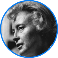 Imagen de Burbidge mirando por la ventana